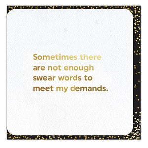 Potty Mouth Vocabulary Foil Card