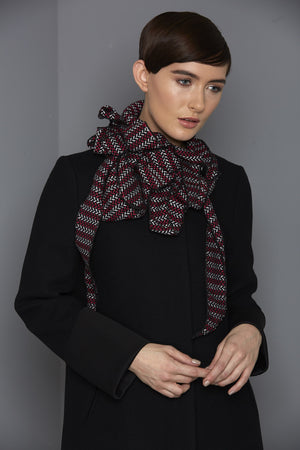 Rew clothing scarf with tassels