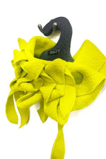 Boucle Wool - Canary Button & Go Scarf
