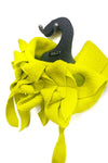 Boucle Wool - Canary Button & Go Scarf