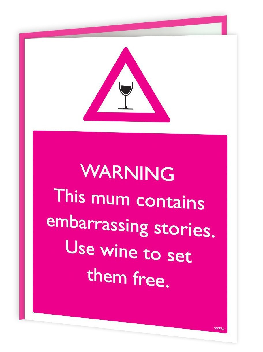 Warning Mum Stories Card