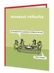 Seagull Funny Christmas Card