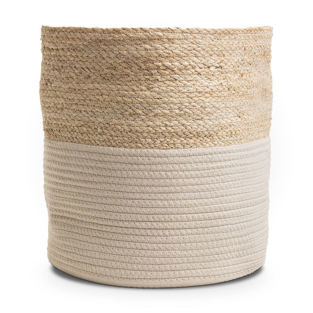 Large Rope Natural Storage Basket Autumn Auction