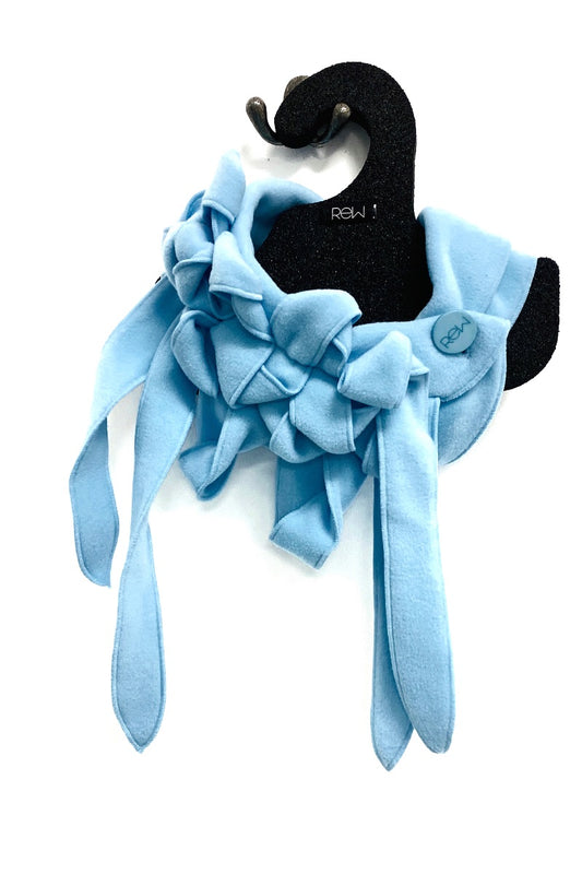 Ellie - Baby Blue Collar Scarf