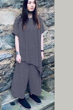 SAMPLESALE Balloon -STRIPED BLACK