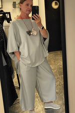 Balloon Trousers - Beige Wool