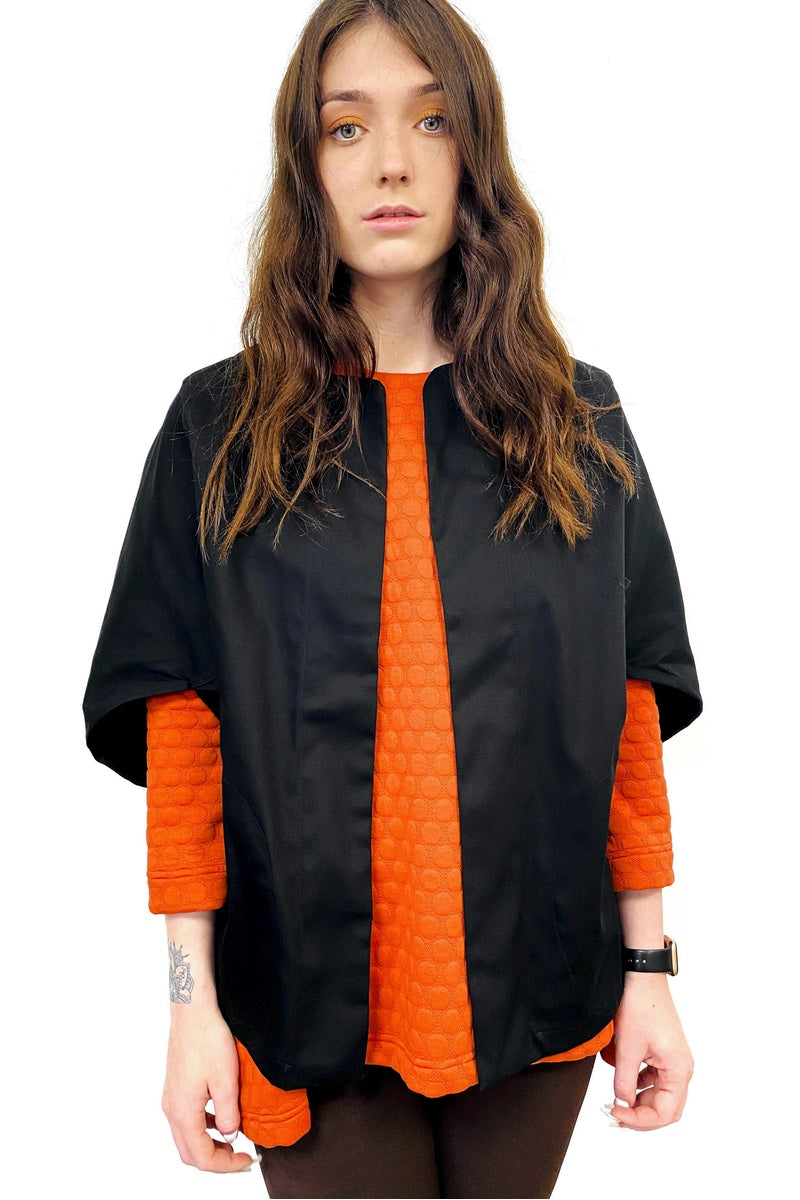 Kimono - Black Lightweight short jacket