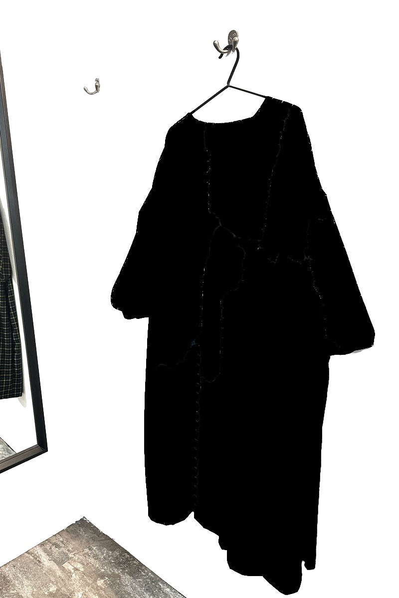 Mooky Dress - Black Crepe