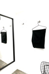 Balloon Trousers - Black Felt Wool