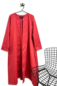 Coral Lightweight Duster Coat