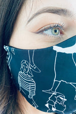 Reunited Printed Face Mask- Covering