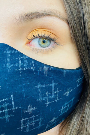 Unisex Face Mask - Navy Cross