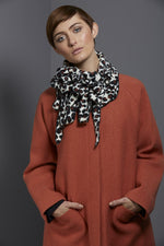 leopard fleece collar from REW