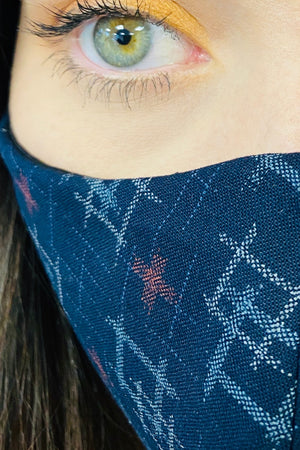 Unisex Face Mask - Navy Cross