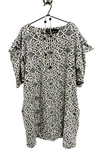 Dream Dress in soft knitted floral