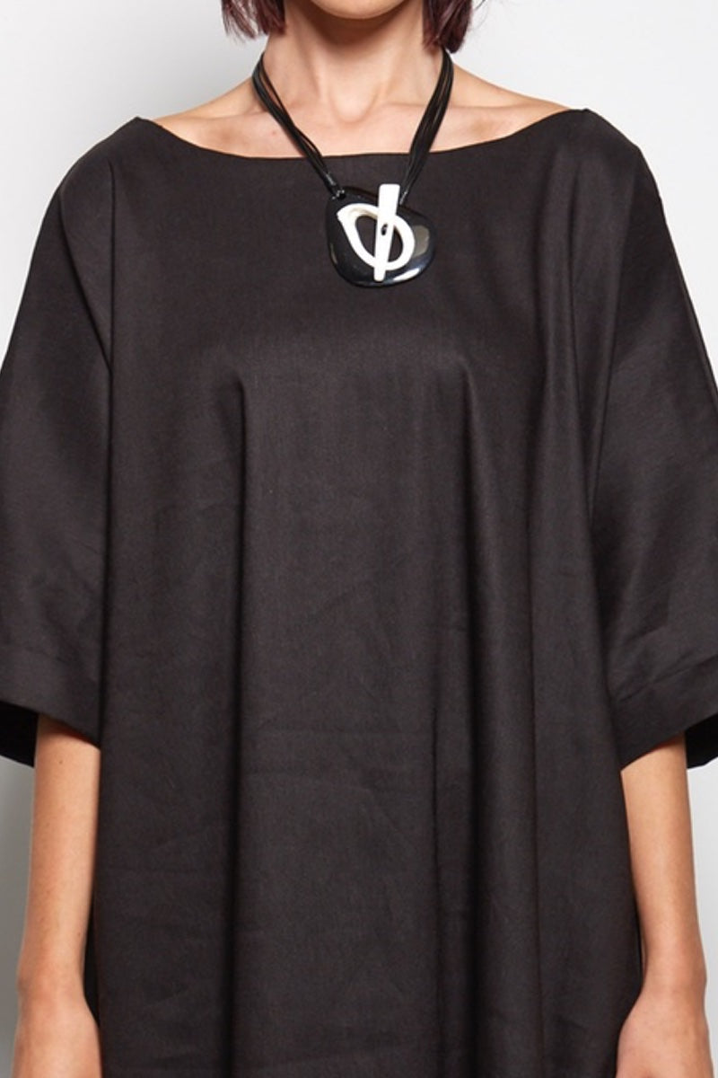 Elle - Monochrome Loop Short Necklace