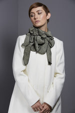 Fern- a light weight soft velvety tweed scarf