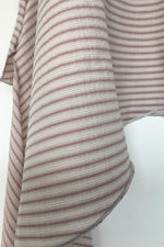 Tori - dusky pink asymmetrical shirt.