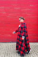 Tartan Long Duster Coat