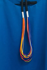 Katy - Multi Strand Rubber Necklace