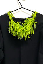 lime unusual necklace rew clothing 