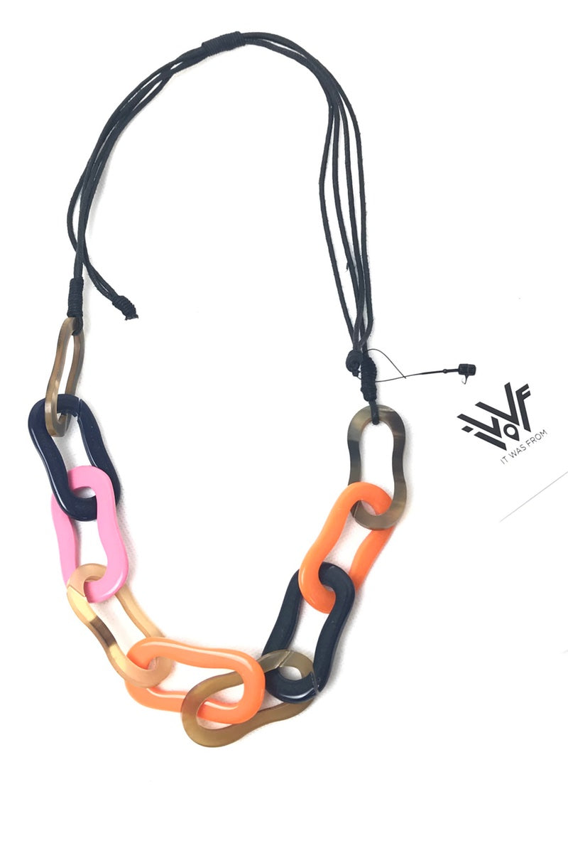 Moira - Multi Coloured Mid Necklace