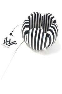 unusual striped fashion bangle 