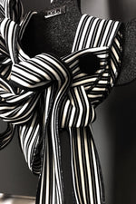Natty- Unusual striped collar scarf