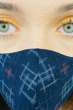 Unisex Face Mask - Navy Cross