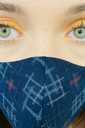 Unisex Face Mask - Navy Cross