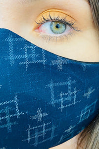 Unisex Face Mask - Navy Cross