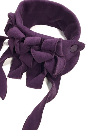 Clever button luxury scarf