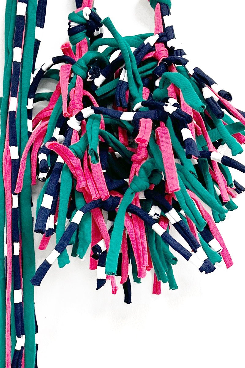 Abby Mix Printed - Unusual Tassel Necklace