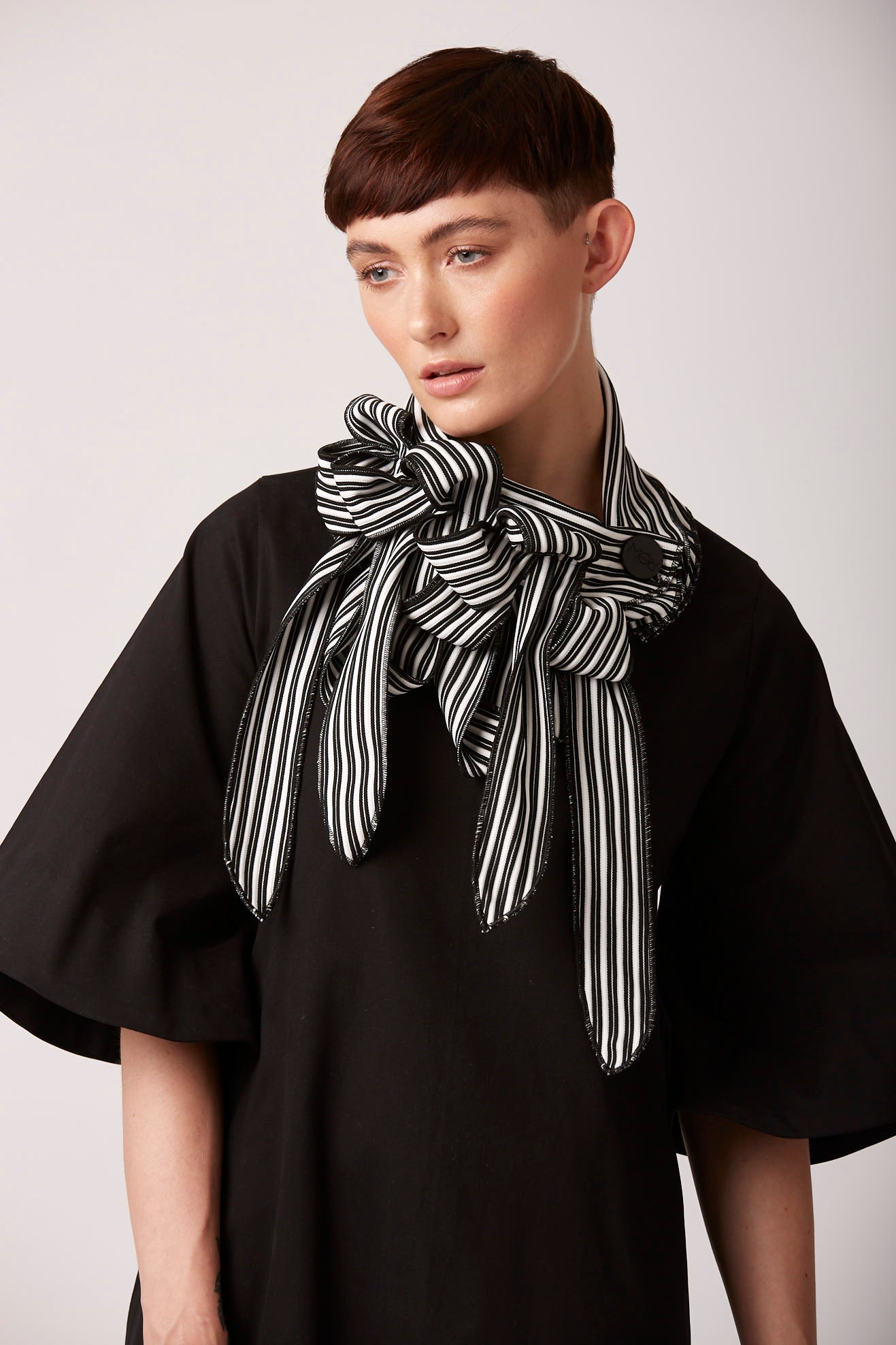 Unusual striped scarf rew clothing
