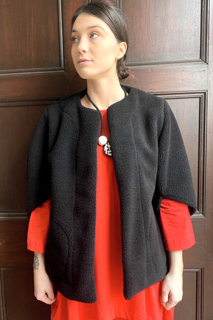 teddy bear shirling kimono jacket rew clothing