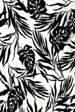 tropical pattern dress rew clothing