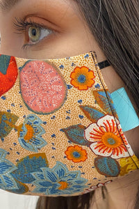 Fabric Face mask - Tropical Print