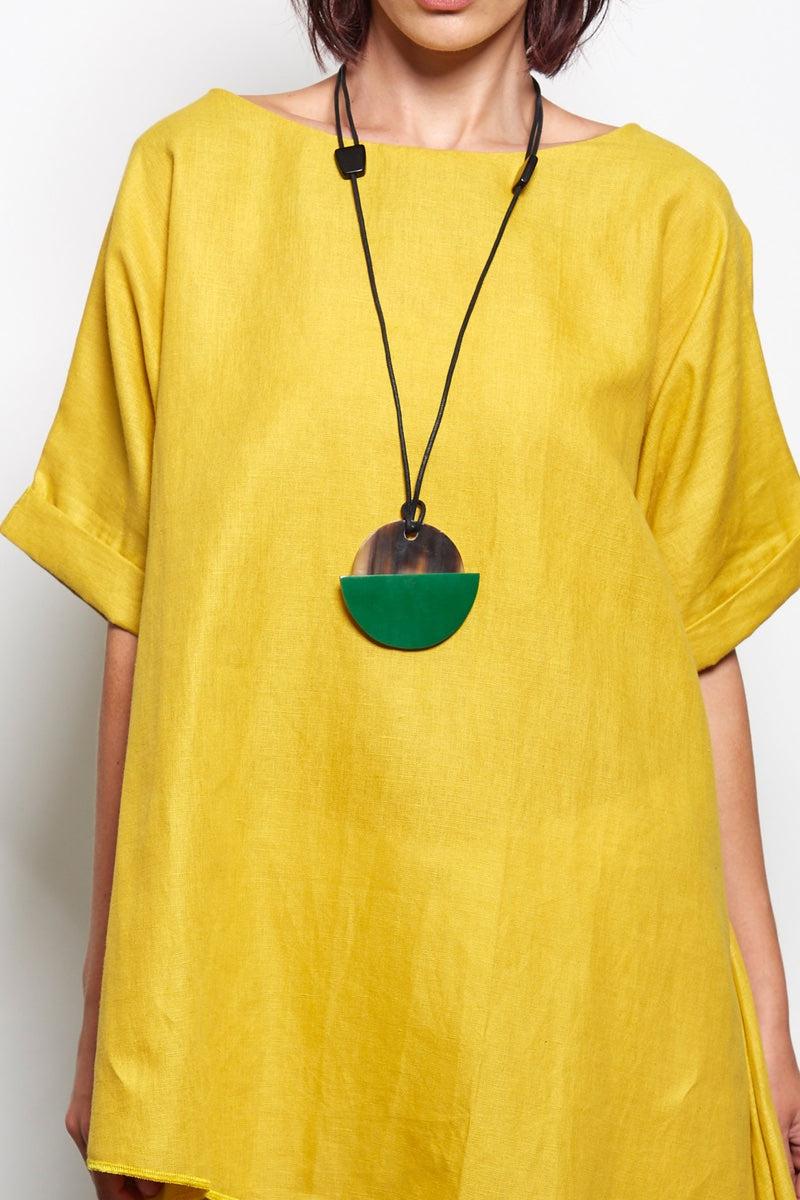 Vivienne - Circle Pendant Necklace