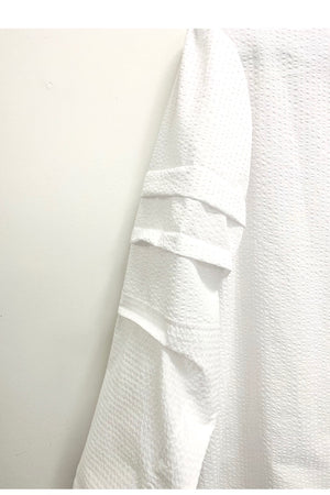 Rach Shirt - Slim Fit -  White SeerSucker