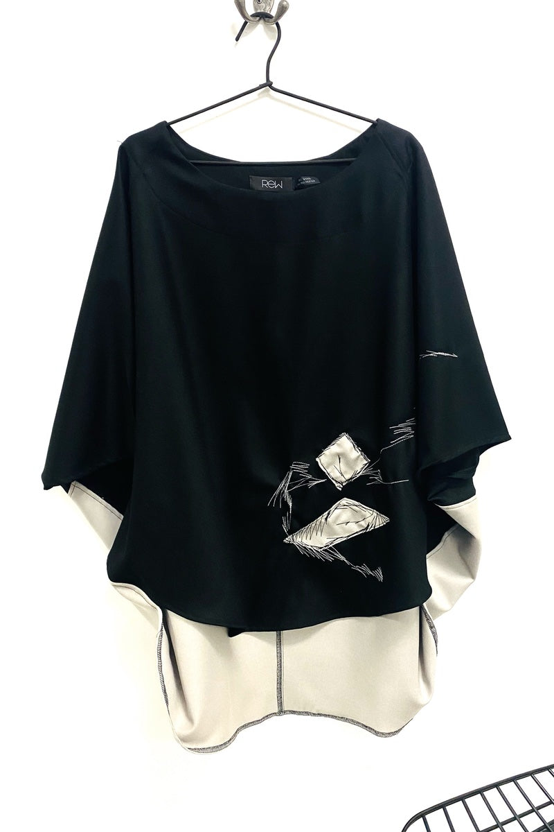 Wool Mix Appliqué - T Top