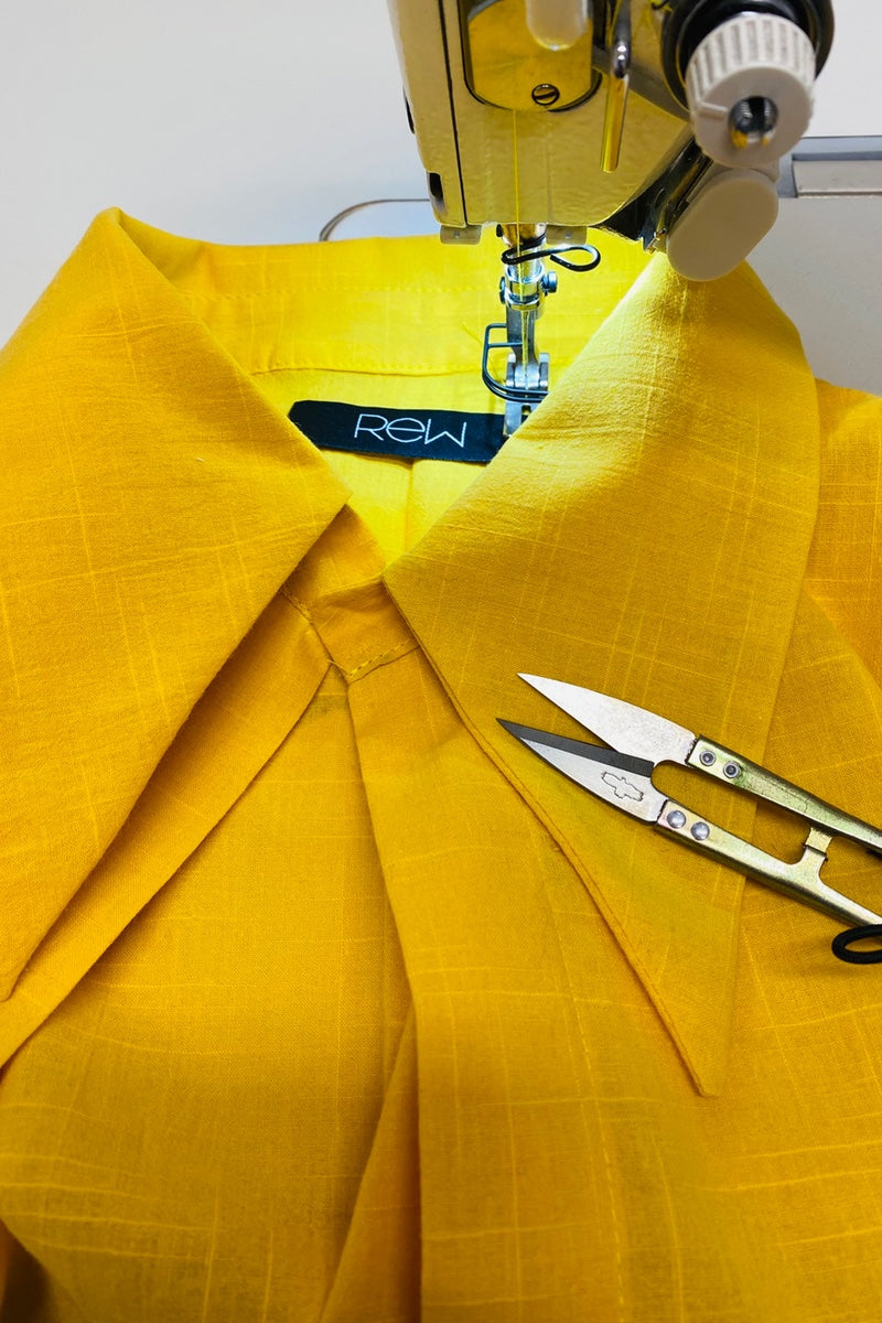 Faux collar - Bright Yellow